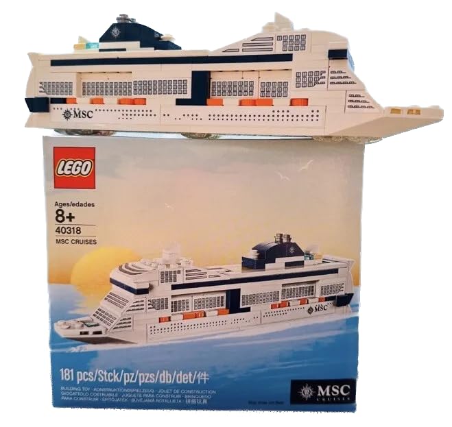 LEGO System Item 40318 MSC Cruises Limited Edition Cruise Ship