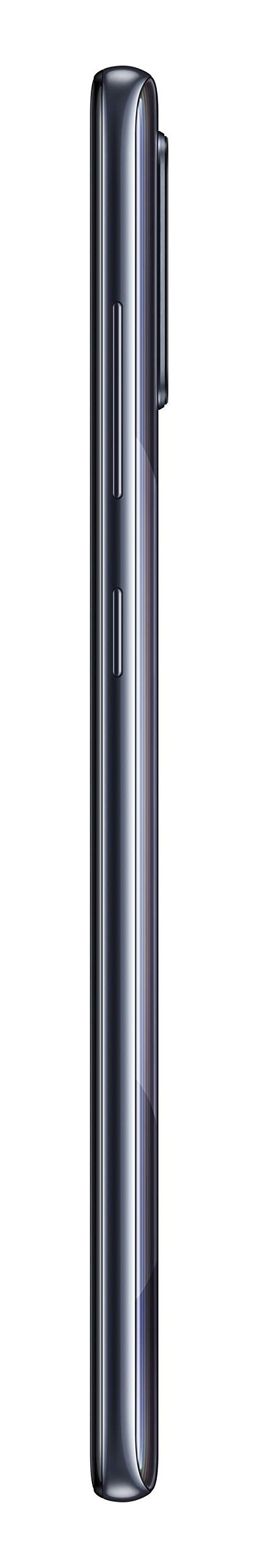 Samsung Galaxy A71 (6.7 inch display) with 128GB internal storage, 6GB RAM, Dual SIM, Android, Prism Crush Black. German version.