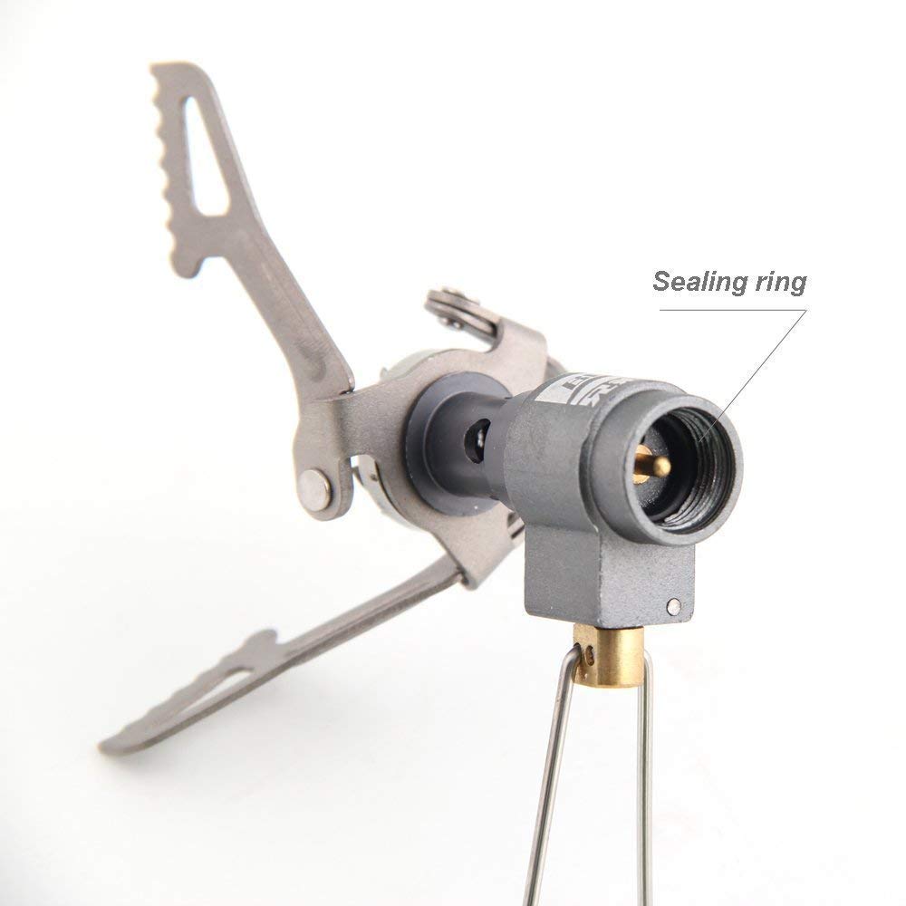 BRS BRS-3000T ultralight gas stove, 26g, titanium alloy, outdoor camping cooker, small size, portable, picnic.