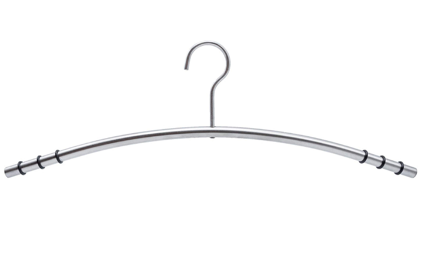 6 metal hangers high-quality & sturdy premium hangers made of stainless steel rustproof and non-slip