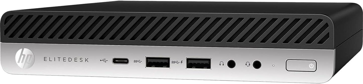 HP EliteDesk 705 G4 Mini PC Desktop, Windows 10 Pro Office 2021 AMD Ryzen 5 Pro 2400GE 3.20 GHz, RAM 16 GB SSD 240 GB (refurbished)