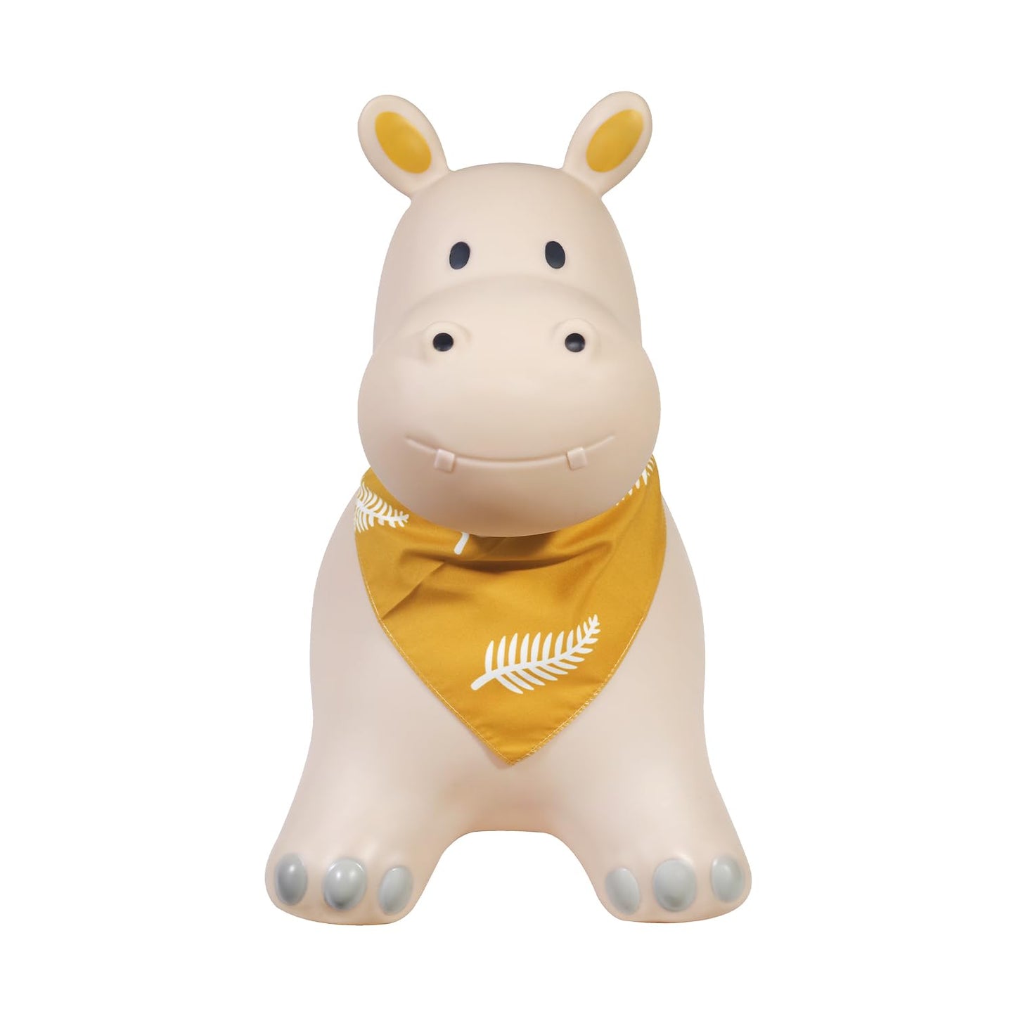 Childhood Hopper for kids, subtle and modern colors, loving details and high-quality, includes air pump, Hippo