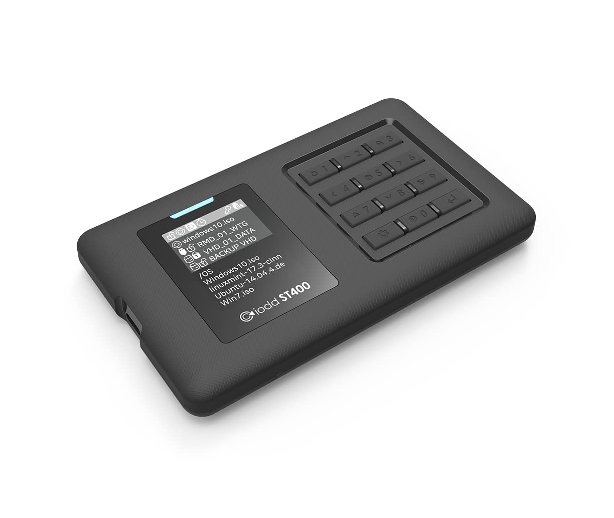 IODD 2541/ST400 Virtual Drive 2.5-inch Enclosure (IODD ST400 (USB-C, NextGen))