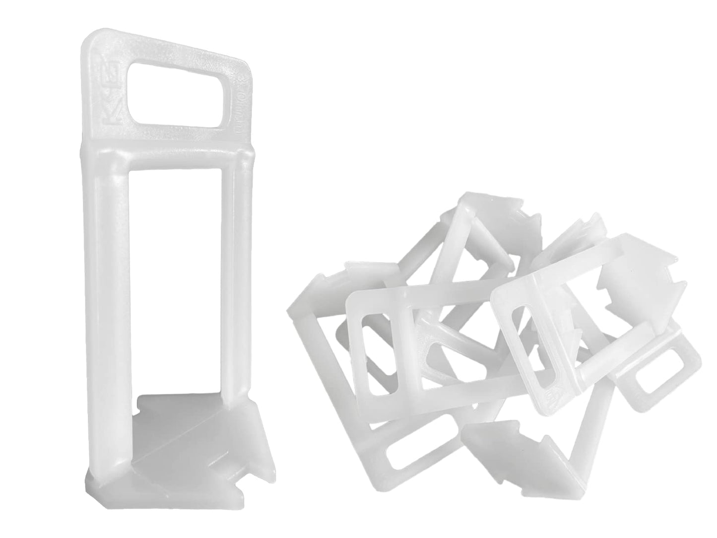 500 EXTRA HIGH tile leveling spacers for tile thicknesses from 25mm to 35mm - TILE GOD® - Joint width 3mm - Levelling spacers - Wedges - Pliers customized individually (500 EXTRA HIGH tile leveling spacers 3mm)