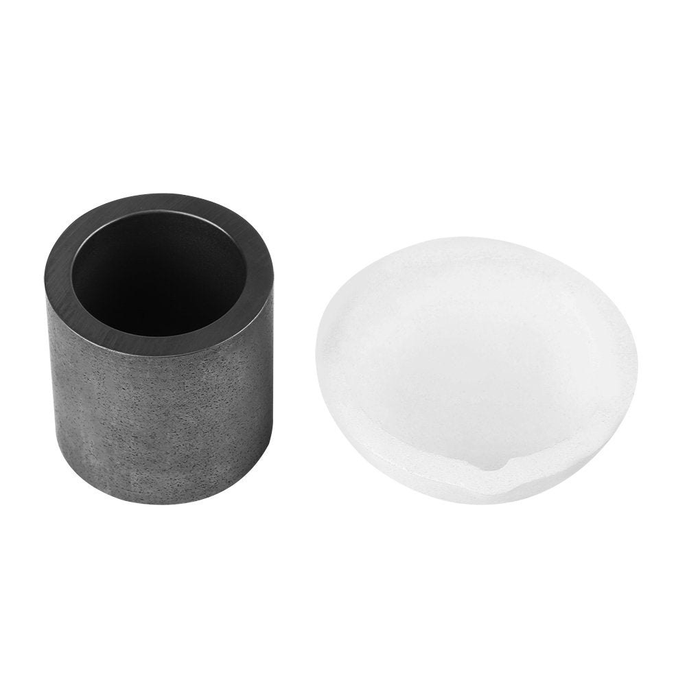 Melting Pot Gold Melting Pot, Graphite Crucible Kit, High Purity Graphite Crucible + Tongs + Bowl + Combo Bar Torch Melting Kit Mold