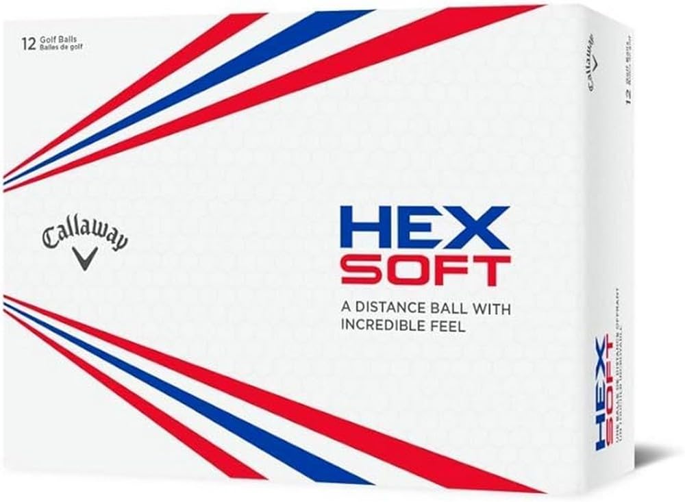 Callaway Golf Hex Soft Golf Balls, White