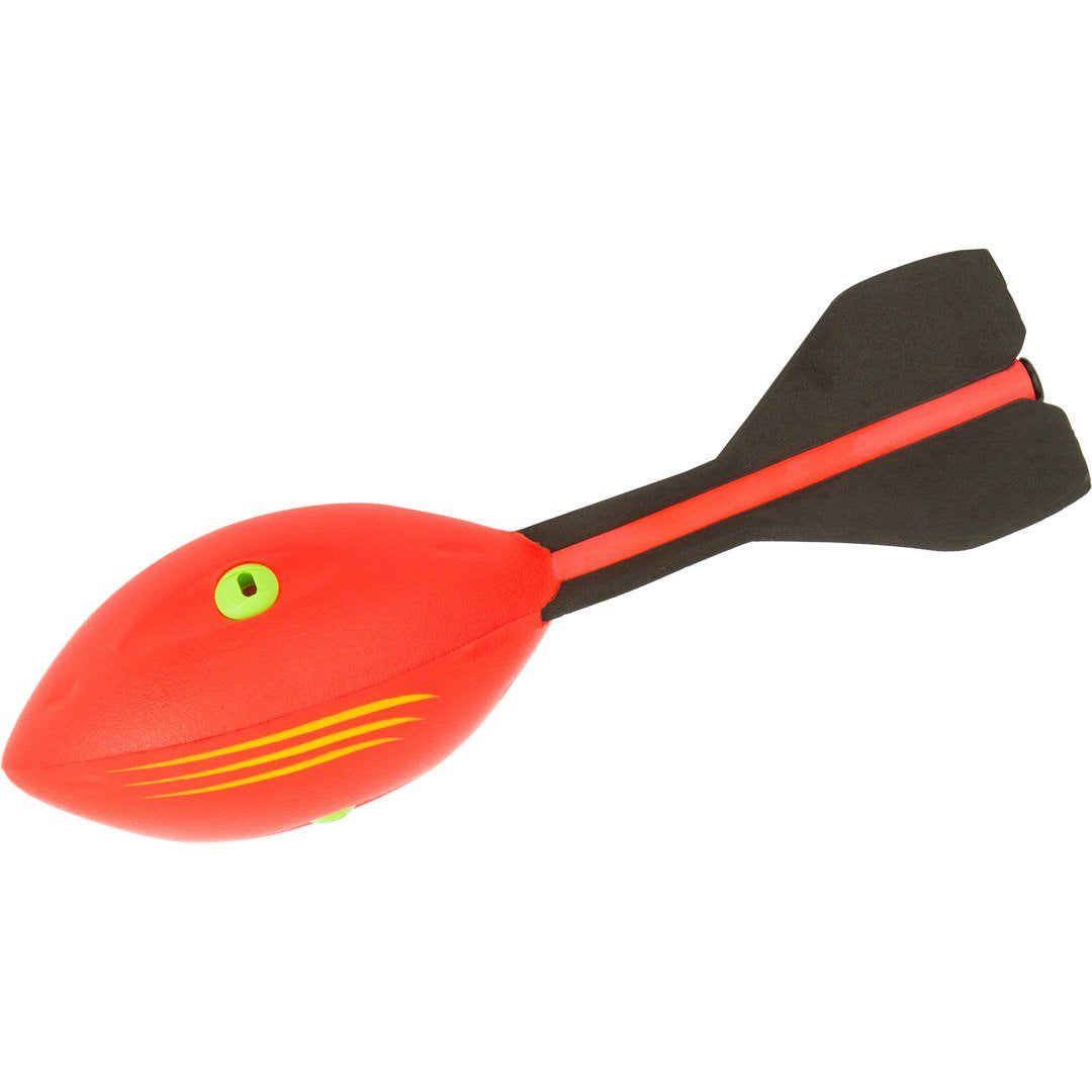 Turtle Rocket Whistler, throwing rocket with whistling sound, up to 90 m throwing distance, soft foam, outdoor toy for kids aged 5 and up, beach, garden & park.