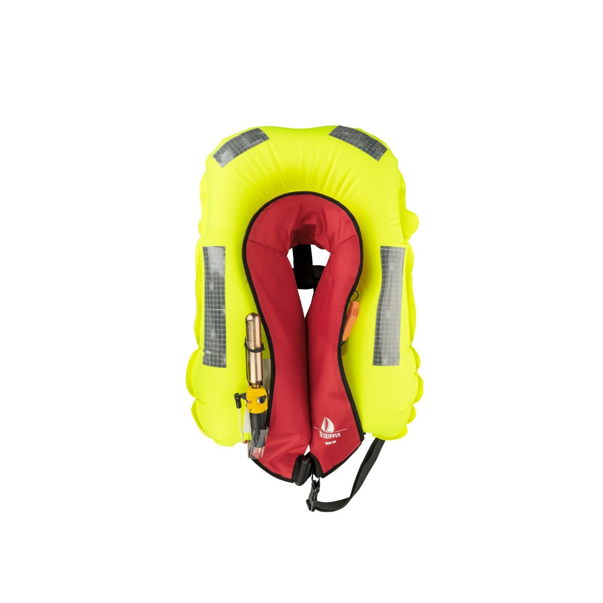 12skipper 2-pack Automatic Life Jackets 165N Classic ISO UML with Waistbelt, red.