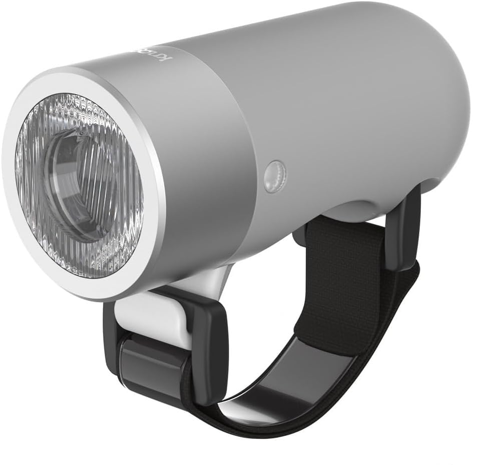 Knog Plug Bike Lights LED Front or Rear Light StVZO, black red gray (gray)