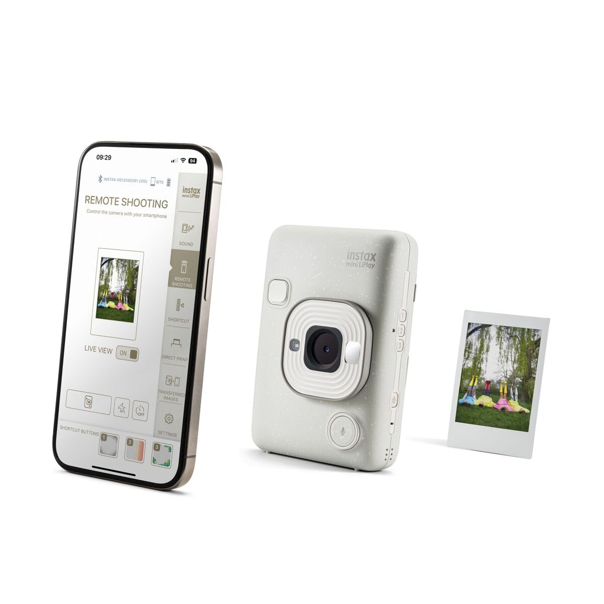 instax mini LiPlay™ 2 Misty White