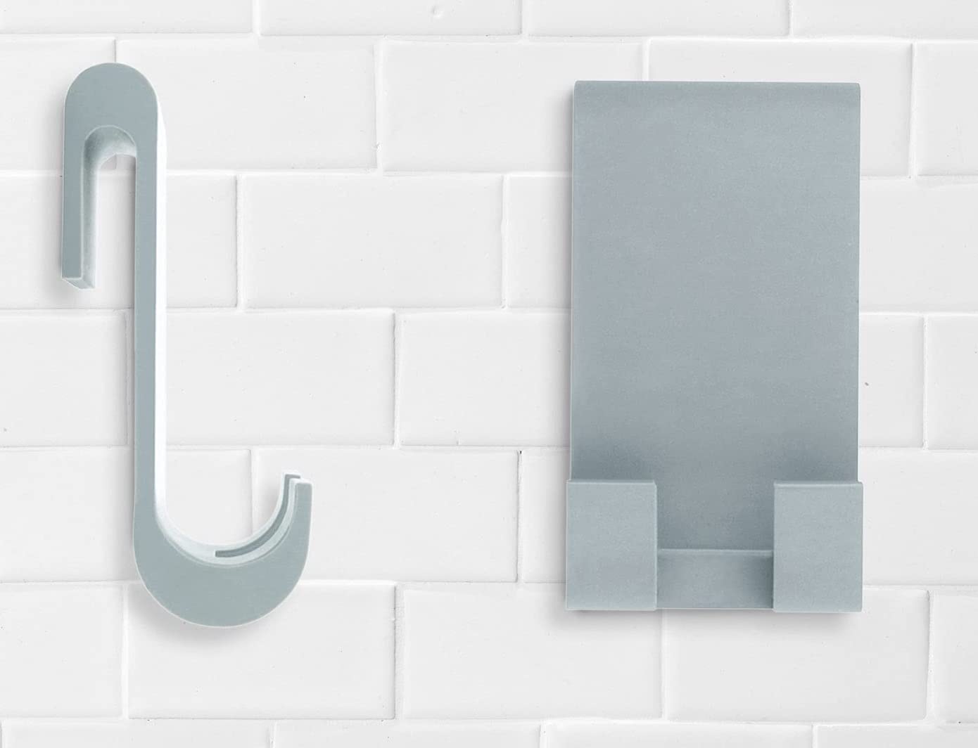 Libaro XXL Shower Squeegee Farini - Window Squeegee - Water Squeegee - Shower Wiper - made of stainless steel and silicone - including matching silicone hooks