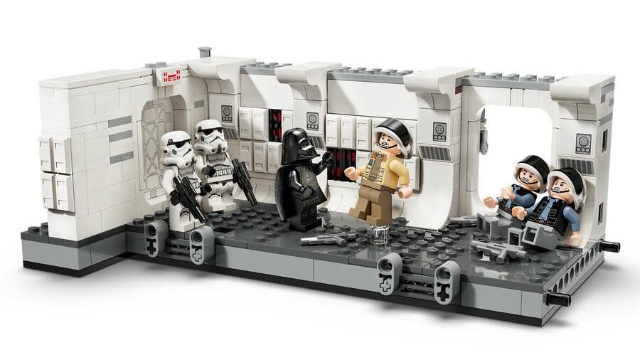 LEGO Star Wars The Tantive IV Set, building toy from the movie A New Hope, fantasy playset for kids to collect, gift idea for boys and girls 8+, as well as collectors. 75387