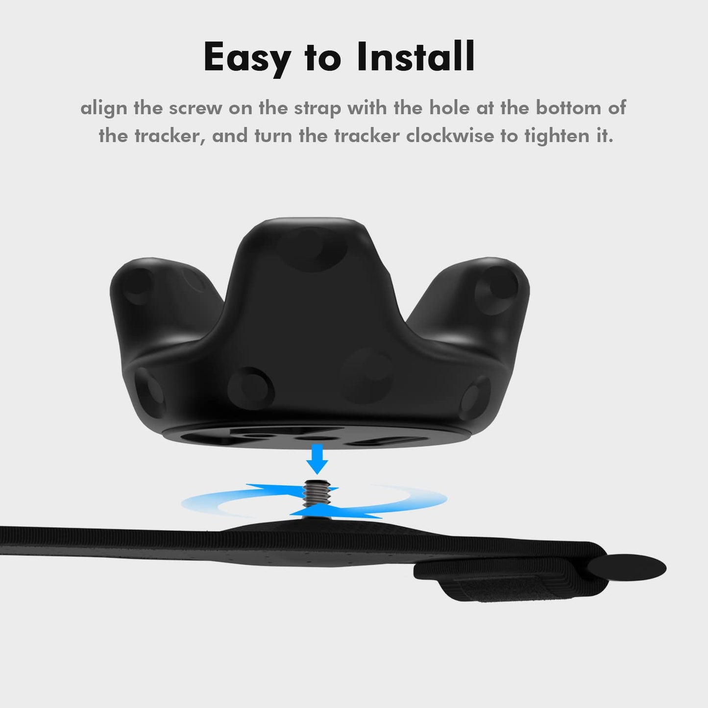 AMVR Tracker Belt + 2 arm strap + 2 palm strap Full Body Tracking for HTC Vive Trackers 3.0/2.0 VR Bundle, Vive Tracker Accessories (5-piece set)