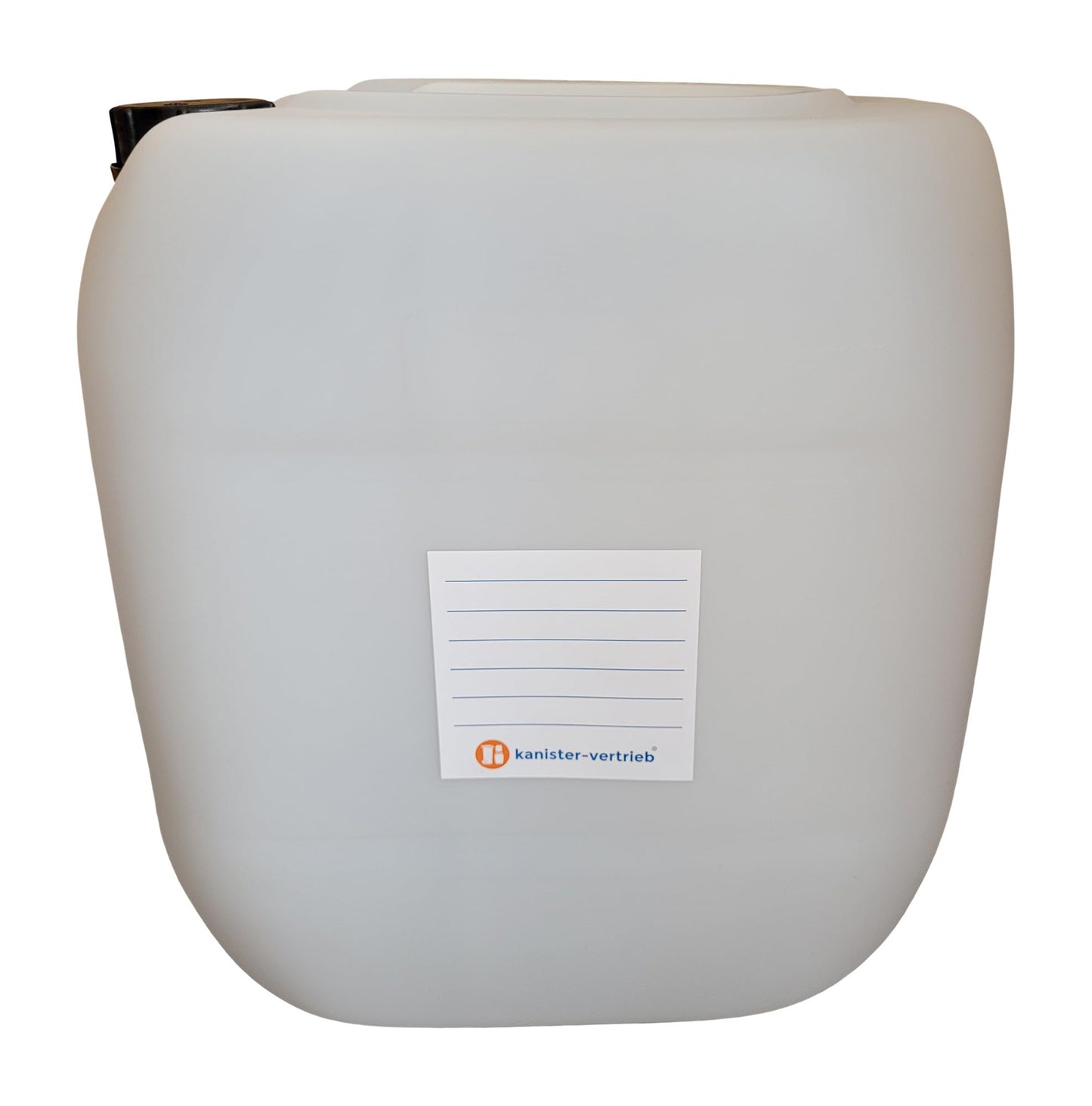 Kanister-vertrieb® 3 pieces 30L jerry can Water jerry can Plastic jerry can natural DIN61 + Tap + Labels