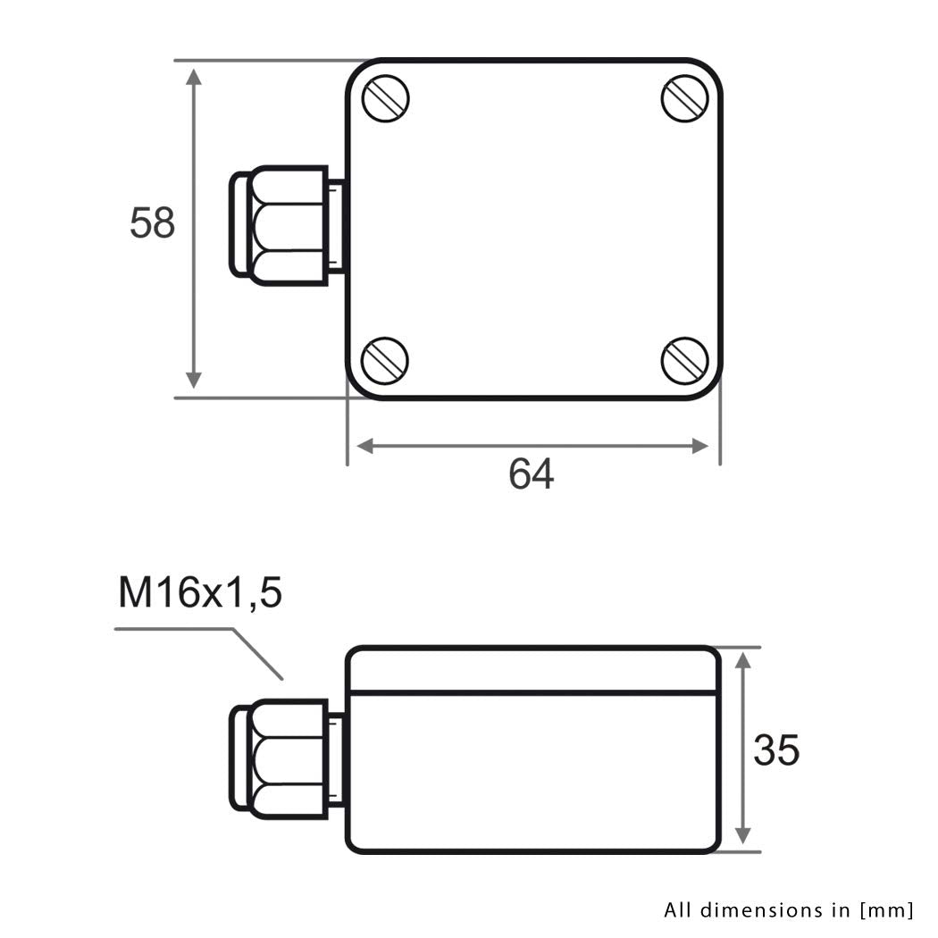 iOVEO 035HP05210 - NTC 10kOhm temperature sensor with PVC cable up to 105°C, temperature sensor & 001AF05200 - Outside temperature sensor, 2-wire connection, heating sensor, NTC sensor