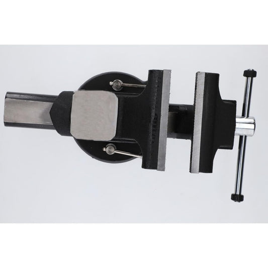 KS Tools 914.0148 vice with parallel jaws, 200 mm, white