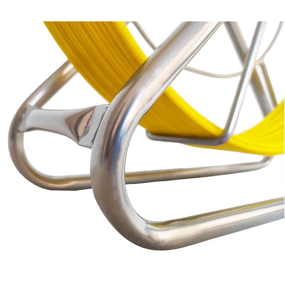 IRSCorp Fiberglass Cable Reel 100m Ø 4.5mm fiberglass rod including steel reel fish tape 304 stainless steel fish tape tube rodder reel