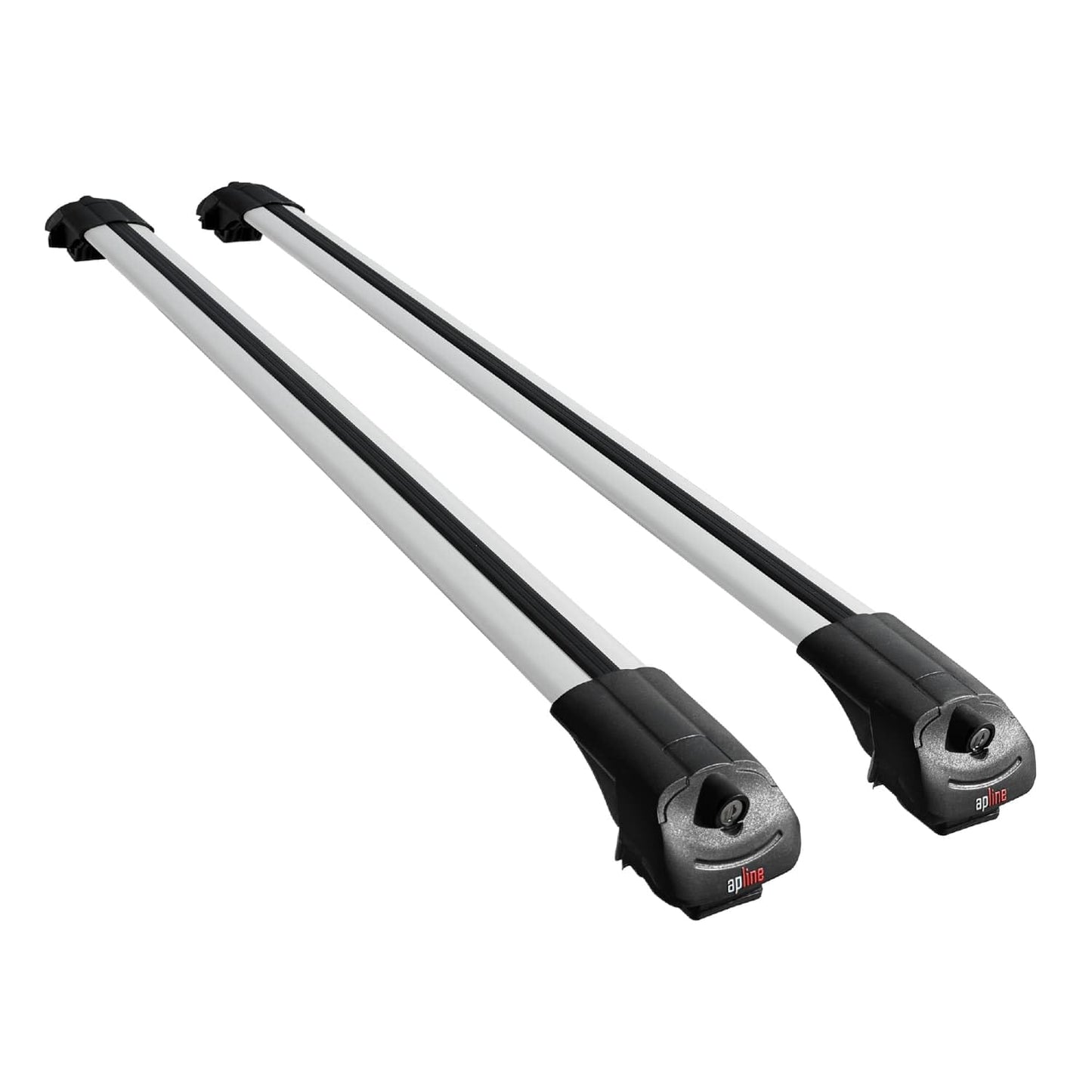 Alpine compatible with Ford Kuga 2 (C520) 2013-2019 ACE-1 Roof Rack Roof Rack Car Luggage Rack Gray Aluminum 2 Bars