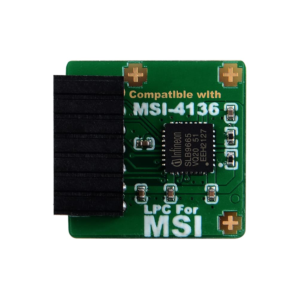 NewHail TPM2.0 module TPM LPC 14-pin module with Infineon SLB9665 for MSI motherboard compatible with TPM2.0 (MS-4136)