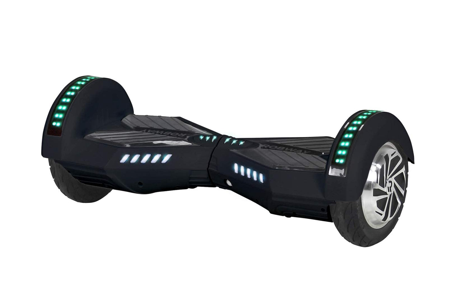 Robway W2 Hoverboard | ๐๐๐ ๐๐๐๐๐๐๐๐ ยฎ Hoverboards for kids, teens & adults - APP control - ๐ฎ x ๐ฏ๐๐ข Watt motors - Self-Balance function - Bluetooth (Matte Black)