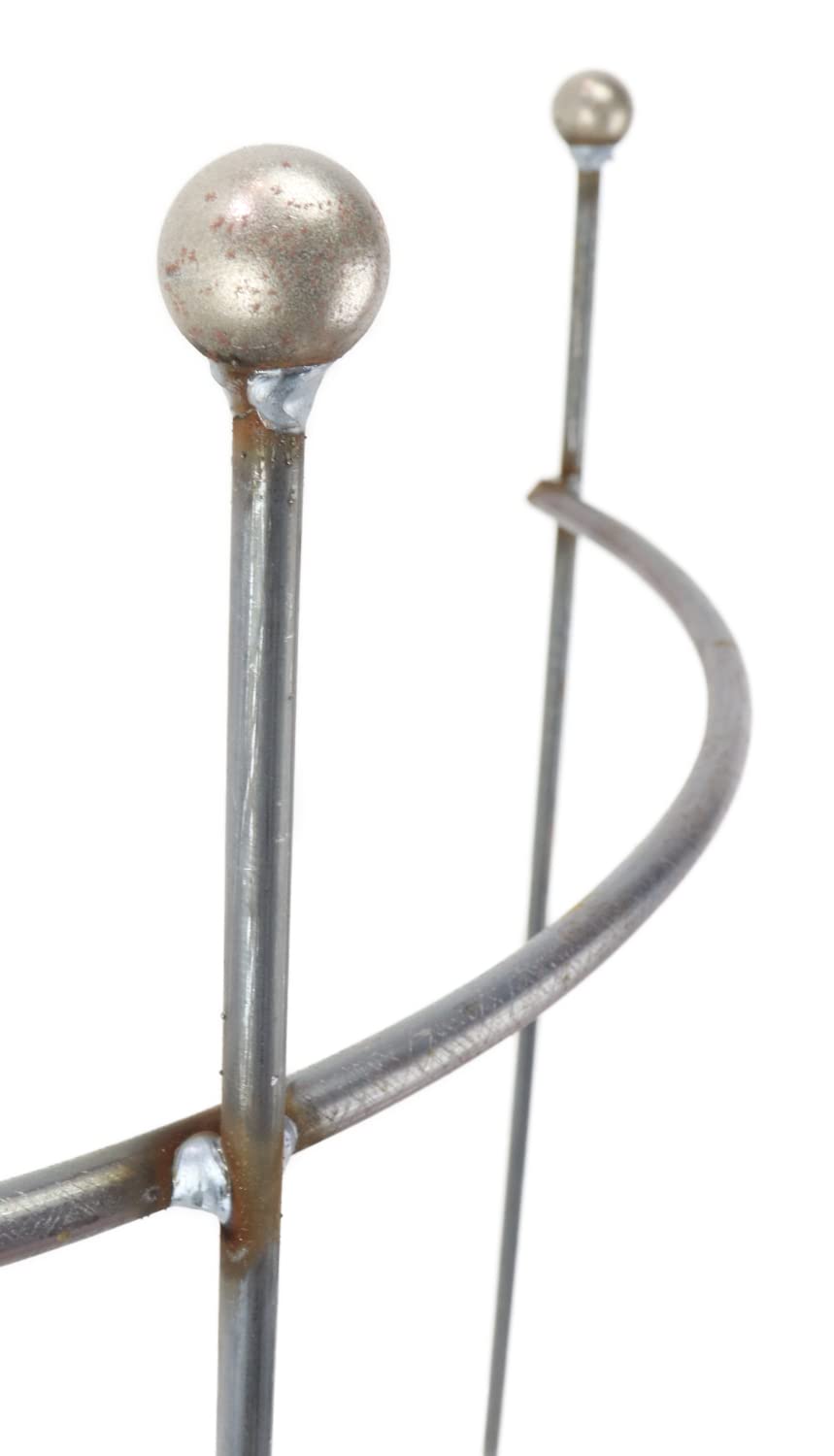 Deer Terracotta 4X Perennial Holder Hugo half-round Sphere stable Width 55cm Height 90cm Solid material Climbing aid with ball Plant support Trellis