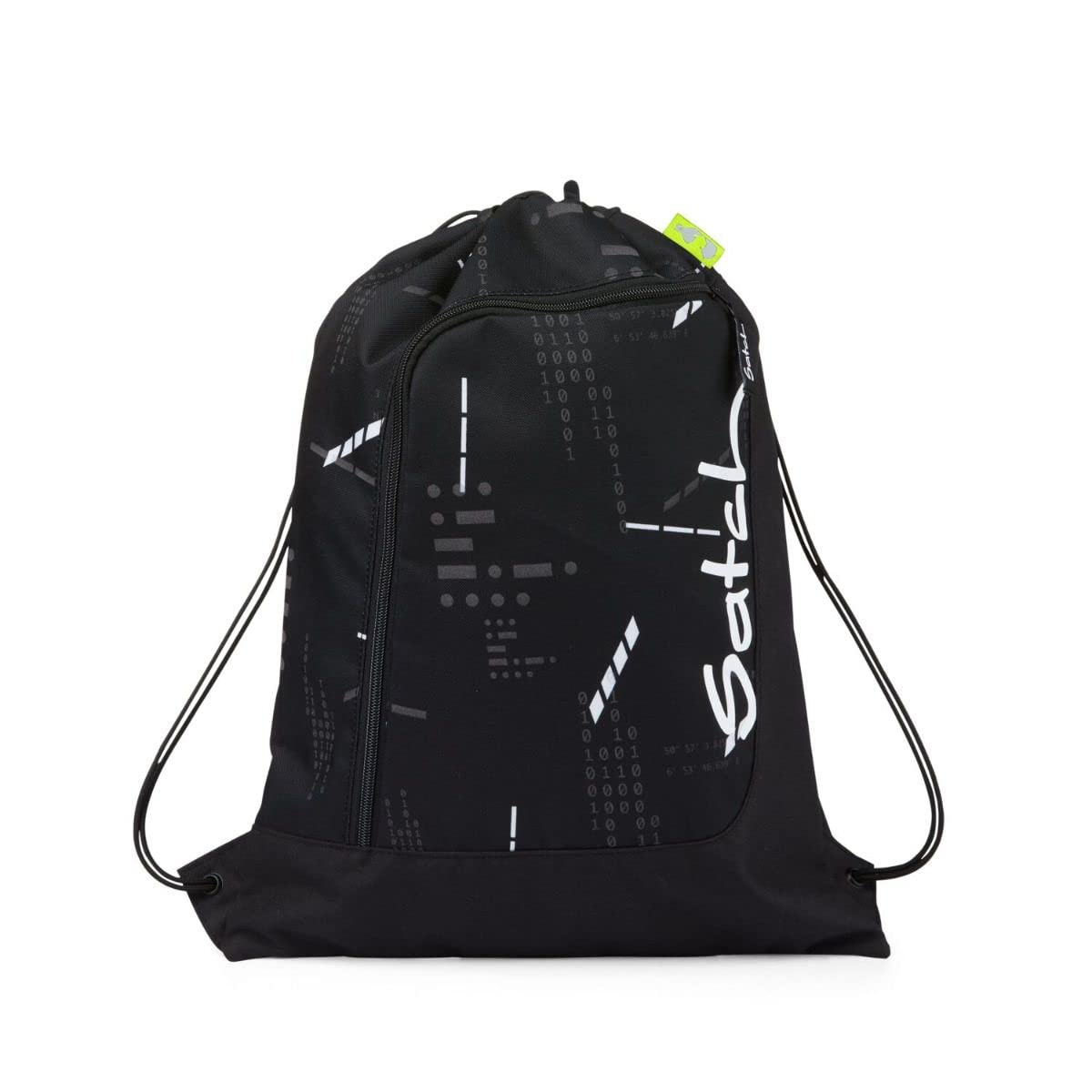 Satch Pack school backpack set 3 pieces with pencil case and gym bag (Ninja Matrix)