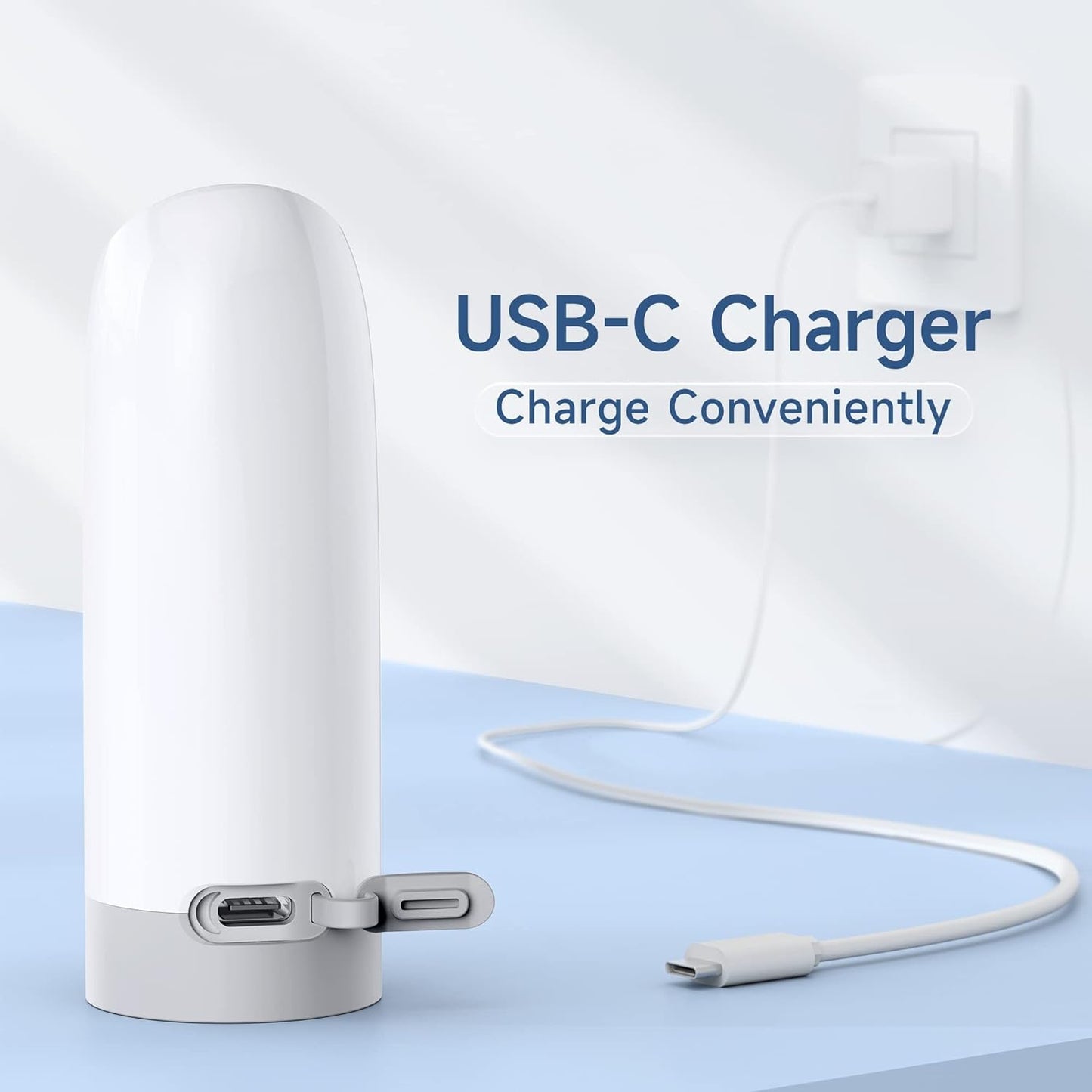 Insolife Portable Travel Bidet Electric, Portable Bidet Sprayer for Hygiene Cleaning, Postpartum & Baby Care, Hemorrhoid Treatment, Portable Bidet with 400 ml Bottle