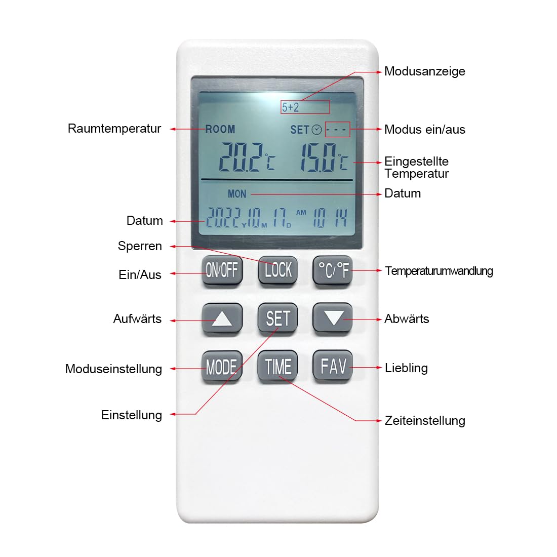 Infrared heating mirror with thermostat 450 watts - Infrared mirror heating - Infrared wall heater with remote control - Electric heating panel radiator - Bathroom mirror 80x60 CM bathroom mirror