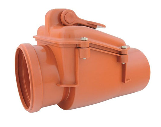 Aquer Backflow preventer Ø DN 110 with lockable flap