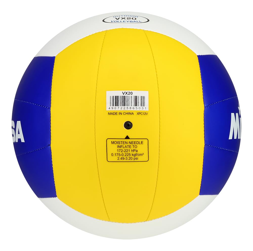 Mikasa VX20 Beach Classic Volleyball, White