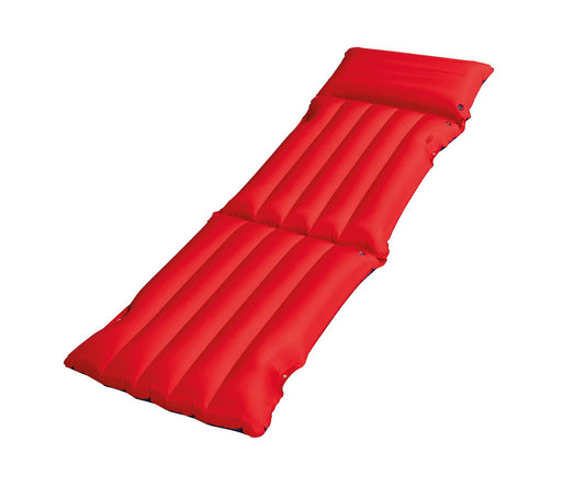 Happy People 78032 - Seat-lounger mattress PVC microfiber camping pool water bed air mattress with coating beach lounger water outdoor lounge inflatable