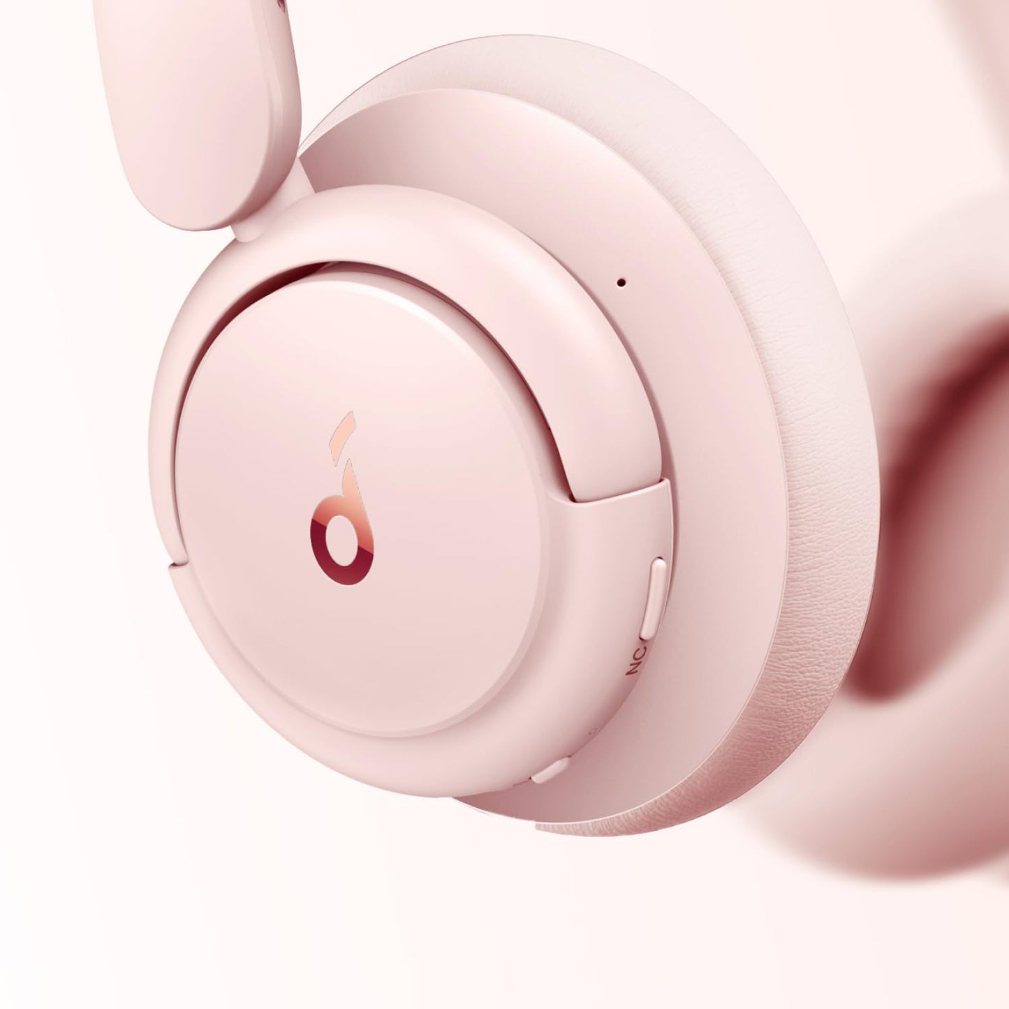 Soundcore by Anker Q30 Bluetooth Headphones, Hybrid Active Noise Cancellation, Customizable Modes, Hi-Res Sound, EQ in App, 40h Battery, Comfortable Fit, Connects to 2 Devices (pink)