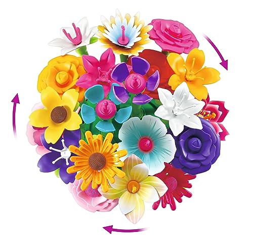 VTech - Magic Flowers, creative workshop for kids, musical flower bouquet, made from more sustainable materials, creative hobby, gift for children aged 4 to 10 years - content on