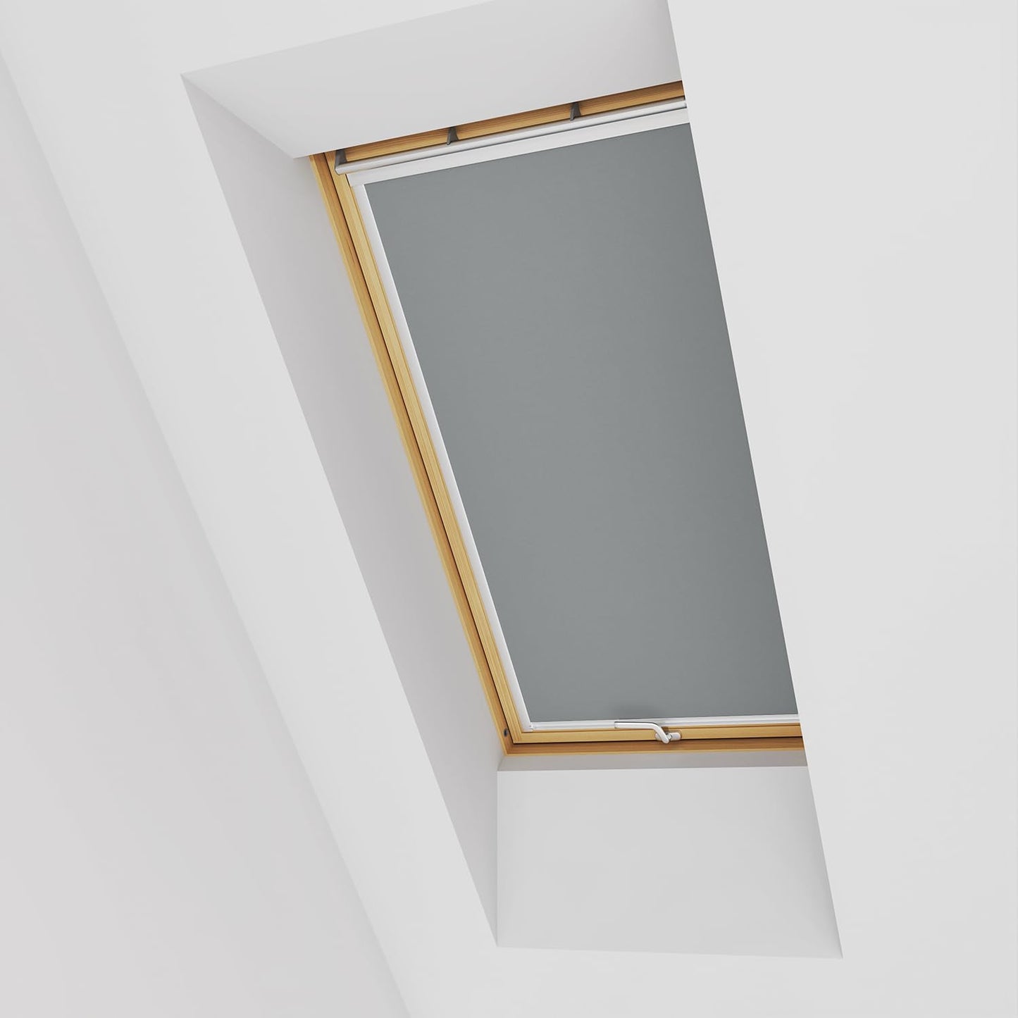 Easy-click blackout blind, grey, for VELUX S06