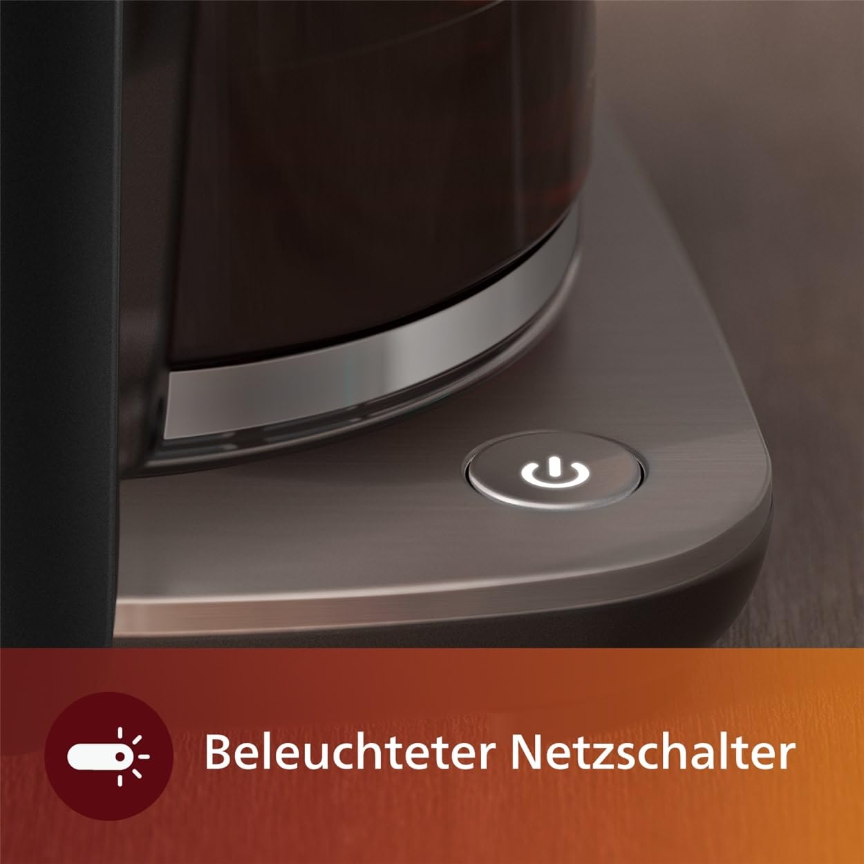 Philips filter coffee maker - 1.25-liter capacity, up to 15 cups, Boil & Brew, black/silver (HD5416/60)