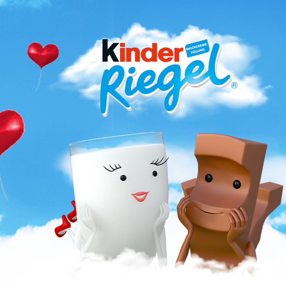 Personalized gift with name - XXL Kinder chocolate bar for men and women. Includes 3 x 10-pack of Kinder chocolate bars (630g). Great birthday present!