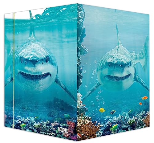 RNK 45358-3 - Character folder Shark Project 310 x 440 mm, 3 pieces, DIN A3, with elastic closure