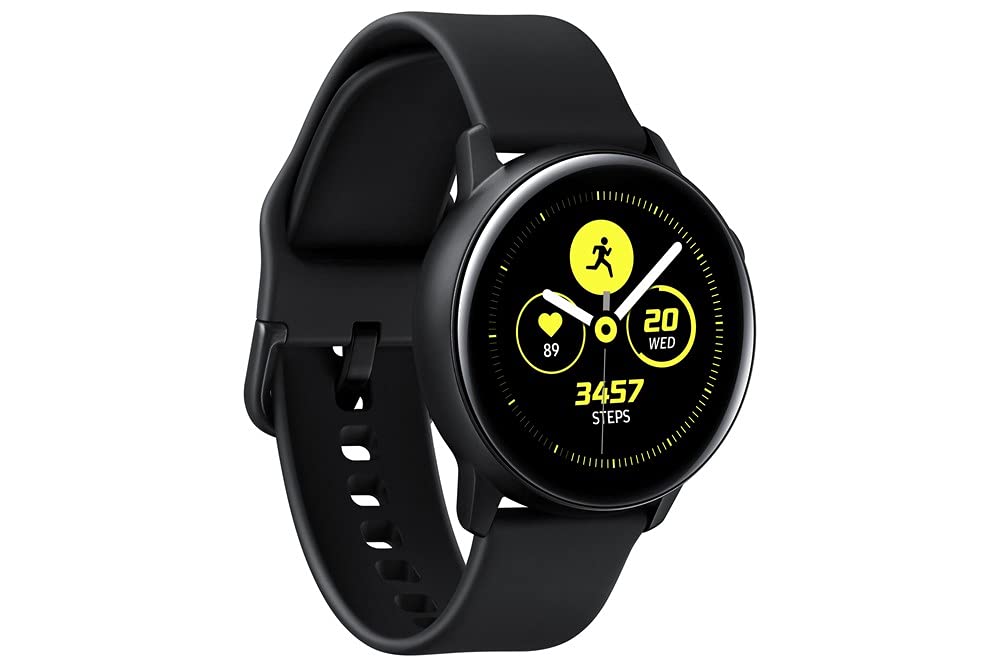 Samsung Galaxy Watch Active, Bluetooth fitness band for Android, fitness tracker, 40 mm, water-resistant, black (German version)