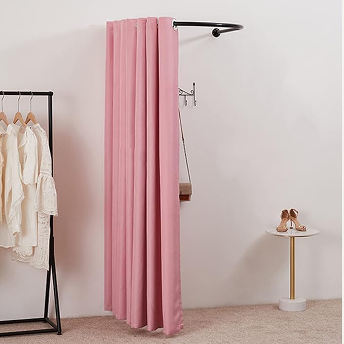 HIYOUGO Portable Freestanding Dressing Room, Temporary Fabric Changing Room, Dressing Tent for Clothing Stores, Theaters, Tailors, Offices, and Photography Studios.