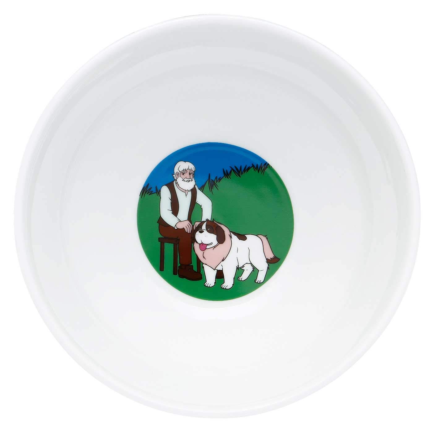 Puresigns ONE Heidi children's dinnerware porcelain kids cutlery stainless steel polished silver 7-piece