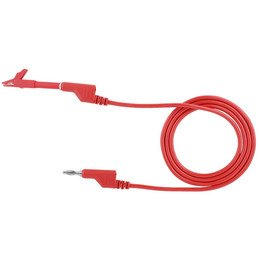 4mm banana plug test lead set P1036B with alligator clips, U probes for multimeter testing.
