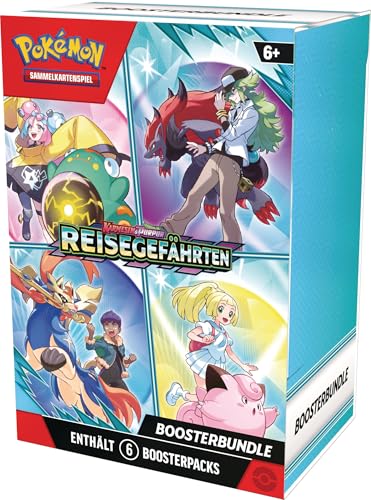 Pokémon Trading Card Game: Booster Bundle Crimson & Purple - Travel Companions (6 Booster Packs)