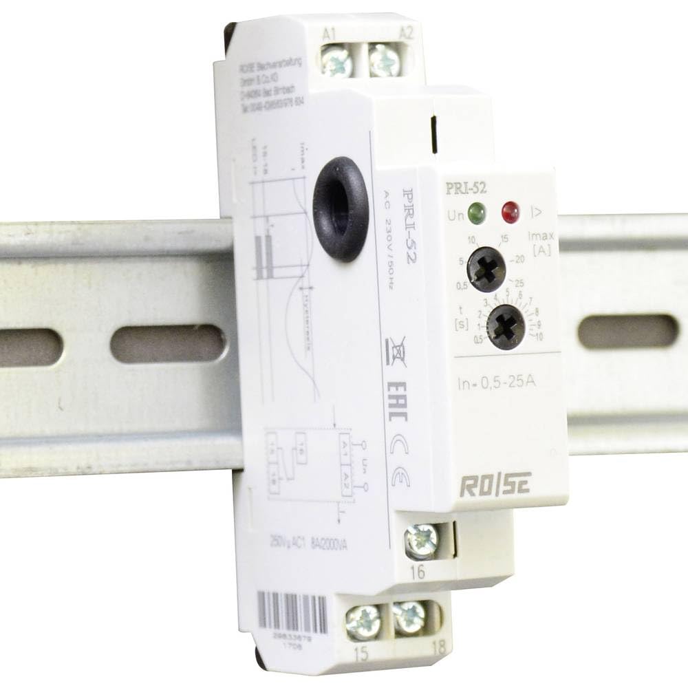 RO/SE PRI-52 current monitoring relay, 230 V