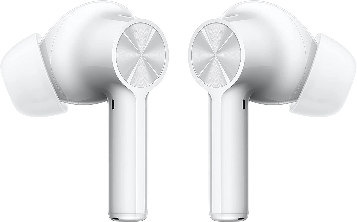 OnePlus Buds Z2 - Wireless headphones with noise cancellation, up to 38 hours of battery life, and Dolby Atmos support - Pearl White
