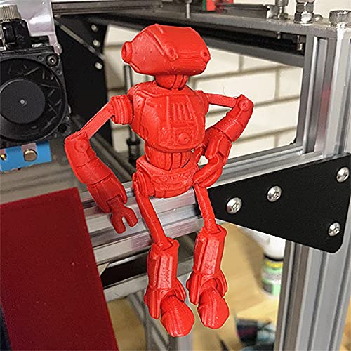 eSUN TPE 83A Filament 1.75mm, Flexible TPE 3D Printer Filament, Accuracy +/- 0.05mm, 1KG (2.2 LBS) Spool for 3D Printer in Vacuum Packaging, Red