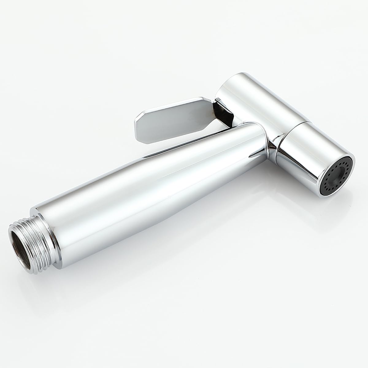 Ownace wall-mounted bidet mixer, chrome finish, spray set, toilet, shower, Muslim hot and cold bidet tap with shattaf spray set.