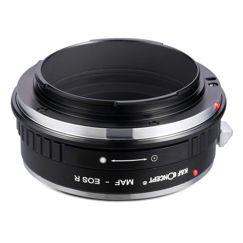 K&F CONCEPT MAF to EOS R lens adapter is compatible with Sony Alpha A Mount (and Minolta AF) lenses on EOS R cameras.