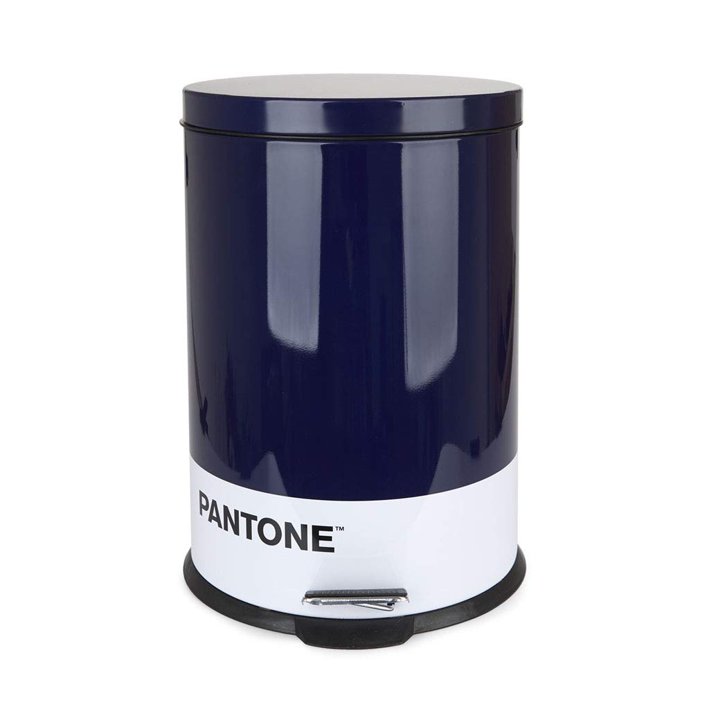 Balvi Trash Can Blue Color 20L Bucket Capacity for kitchen, bedroom, or office with pedal. Beautiful and functional.