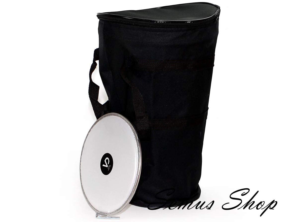 Oriental professional belly dance darbuka drum percussion, hand-hammered from cast aluminum.