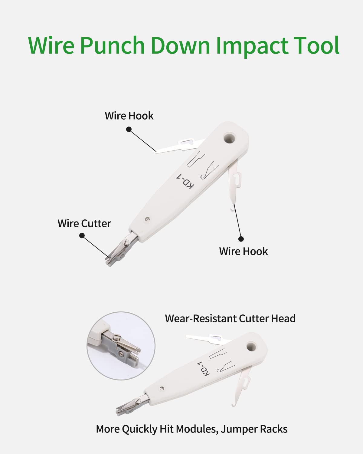 12 in 1 network tool set, network tool, with crimping pliers, suitable for RJ45, RJ11, RJ12 cables, ideal for computer maintenance, LAN cable testing, hole cable testing.